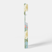 Garden Peony Floral Pattern iPhone Hülle (Linke Seite)
