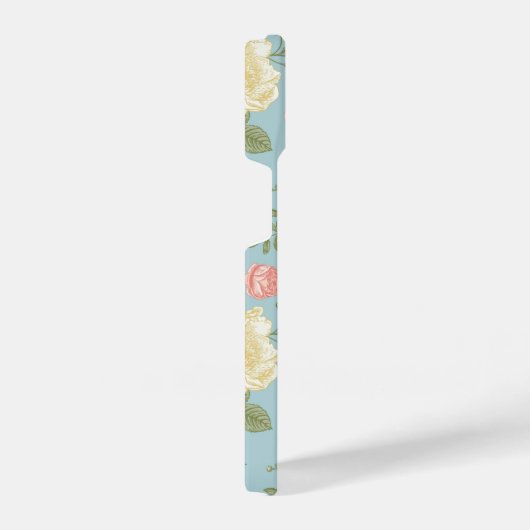 Garden Peony Floral Pattern iPhone Hülle (Rechte Seite)