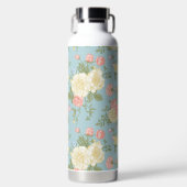Garden Peony Floral Pattern Trinkflasche (Vorderseite)