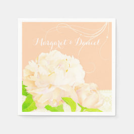 Garden Peony Serviette