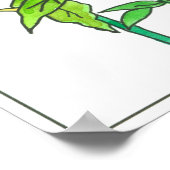 Garden Pflanze Konflower Ladybug Butterfly Poster (Ecke)