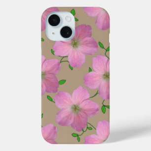 Garden Pink Geranium Blume für alle Farben Case-Mate iPhone Hülle