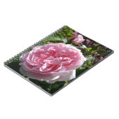 Garden Pink Vintage Rose Blumenladen Blume Noteboo Notizblock (Linke Seite)
