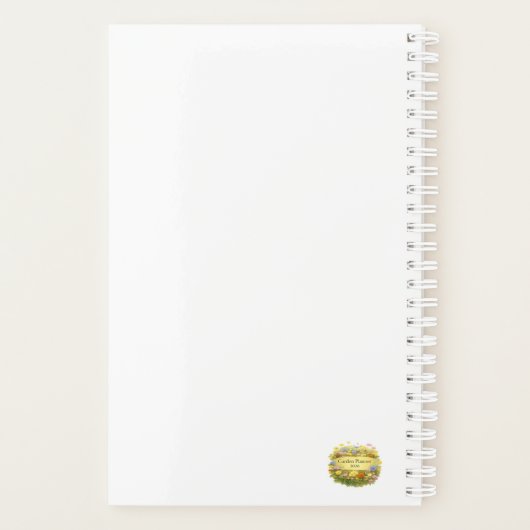 🦋🌼 Garden Planner 2026 🌿📔 Planer (Rückseite)