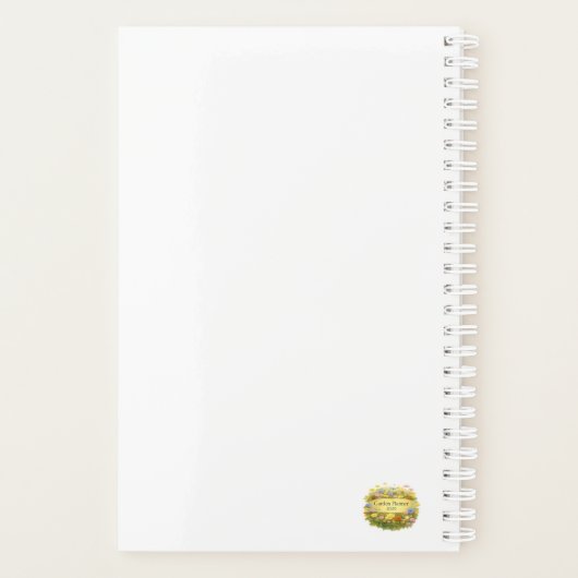 🏡📘 Garden Planner 2026 🌿📐 Planer (Rückseite)