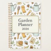 🌱📒 Garden Planner 2026 🐌🧤 Planer (Vorderseite)