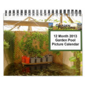Garden Pool Calendar 2013 - Klein Kalender (Titelbild)