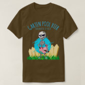 Garden Pool Lifeguard Bier Hop T-Shirt (Design vorne)