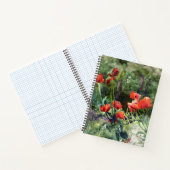 Garden Poppies (von Mildred Anne Butler) Notizblock (Innenseite)