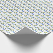 Garden Pots (on White) Wrapping Paper Geschenkpapier (Ecke)