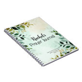 Garden Prayer Journal Notizblock (Rechte Seite)