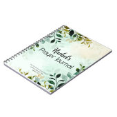 Garden Prayer Journal Notizblock (Linke Seite)