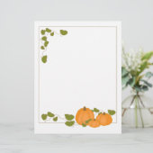 Garden Pumpkins Paper (Stehend Vorderseite)