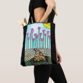 Garden Rabbit Tote Bag Tasche (Von Nahem)