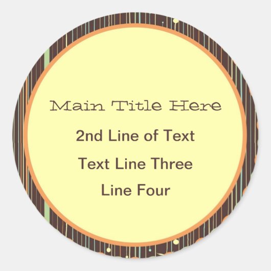 Garden Reminisce Stickers (Vorderseite)