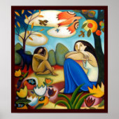 Garden Repose Poster (Vorne)