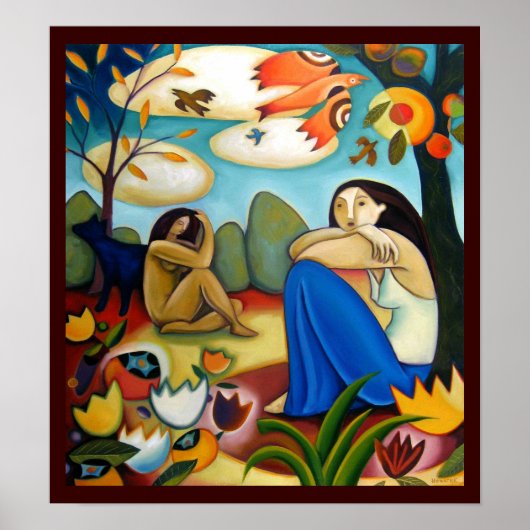 Garden Repose Poster (Vorne)