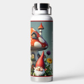 "Garden Retreat" Trinkflasche (Rückseite)