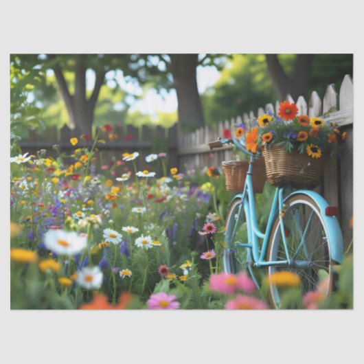 Garden Ride Bliss Seidenpapier (Vorderseite)