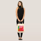 Garden Riff Grocery Tote Tragetasche (Vorderseite (Model))