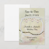 Garden Romance Save the Date (Vorne/Hinten)