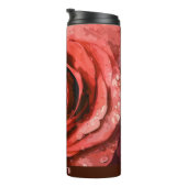 Garden Rose Black Custom Thermosbecher (Nach rechts gedreht)