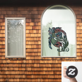 Garden Rose Fairy Fensteraufkleber