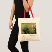 Garden Rose Haushalt Leinwand Tasche (Vorderseite (Produkt))