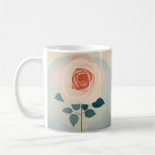 Garden Rose Kaffee Personalisiert Kaffee Tasse (Links)