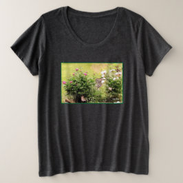 Garden Rose Ladys' Plus-Size-T - Shirt