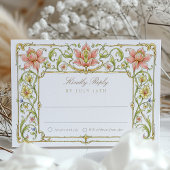 Garden RSVP Card Wedding Einladung