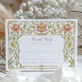 Garden RSVP Card Wedding Einladung