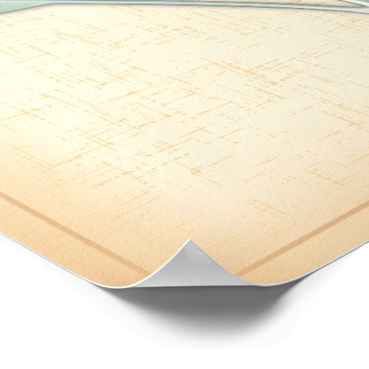 Garden Sage Herb Poster (Ecke)