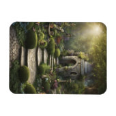 Garden Sanctuary Magnet (Horizontal)