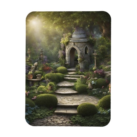 Garden Sanctuary Magnet (Vertikal)