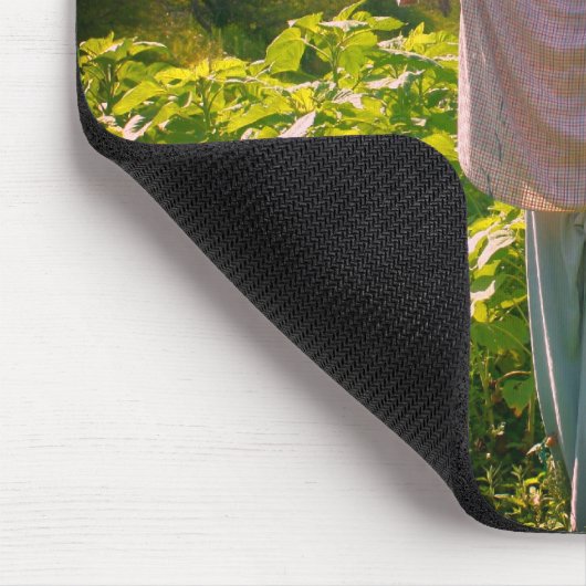 Garden Scarecrow Nature Mousepad (Ecke)