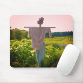 Garden Scarecrow Nature Mousepad (Mit Mouse)