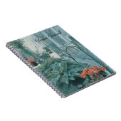 Garden Scene Journal Notizblock (Rechte Seite)