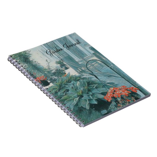 Garden Scene Journal Notizblock (Rechte Seite)