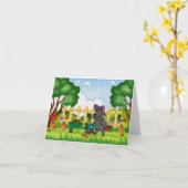 Garden Scott Karte (Gelbe Blume)
