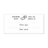 Garden Seed Saver Packung Gummi Briefmarke Gummistempel (Prägung)