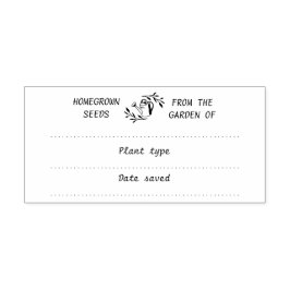 Garden Seed Saver Packung Gummi Briefmarke Gummistempel