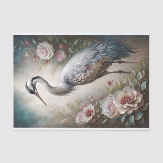 Garden Sentinel Decoupage Seidenpapier (Vorderseite)