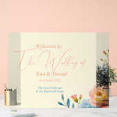 Garden Serenade Acrylschild (Hochzeit)