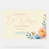 Garden Serenade Acrylschild (Vorderseite)