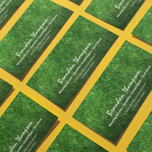 Garden Services Business Card Visitenkarte
