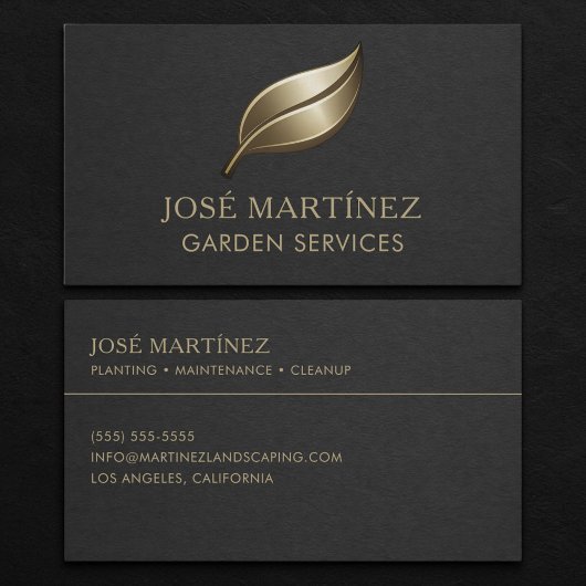 Garden Services Professional Visitenkarte
