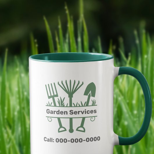 Garden Services - Tools Monogram Tasse