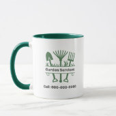 Garden Services - Tools Monogram Tasse (Links)