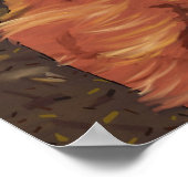 Garden Setter Poster (Ecke)